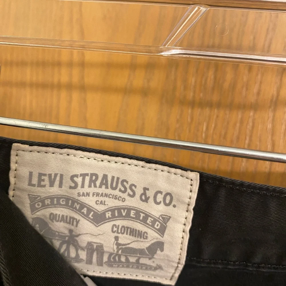 Signature by Levi Strauss Men's Slim Straight Jeans - Black Size 29x32 - Picture 3 of 6